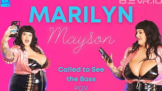 Marilyn Mayson In Fabulous Adult Clip Big Tits Exclusive Show 