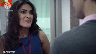 Sexy cute and perfect desi boss wants to fuck with colleague 