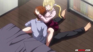 Super-Naughty step-sister in law lures his stepbrother - Uncensored Anime Porn 