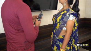 Bhabhi woman with natural tits gets pussy fucked hindi audio 