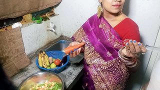 Sexy Bhabhi Fucked While Cooking In The Kitchen In Morning XXX Kitchen Sex 