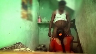  Tamil aunty cheating on uncle in bathroom